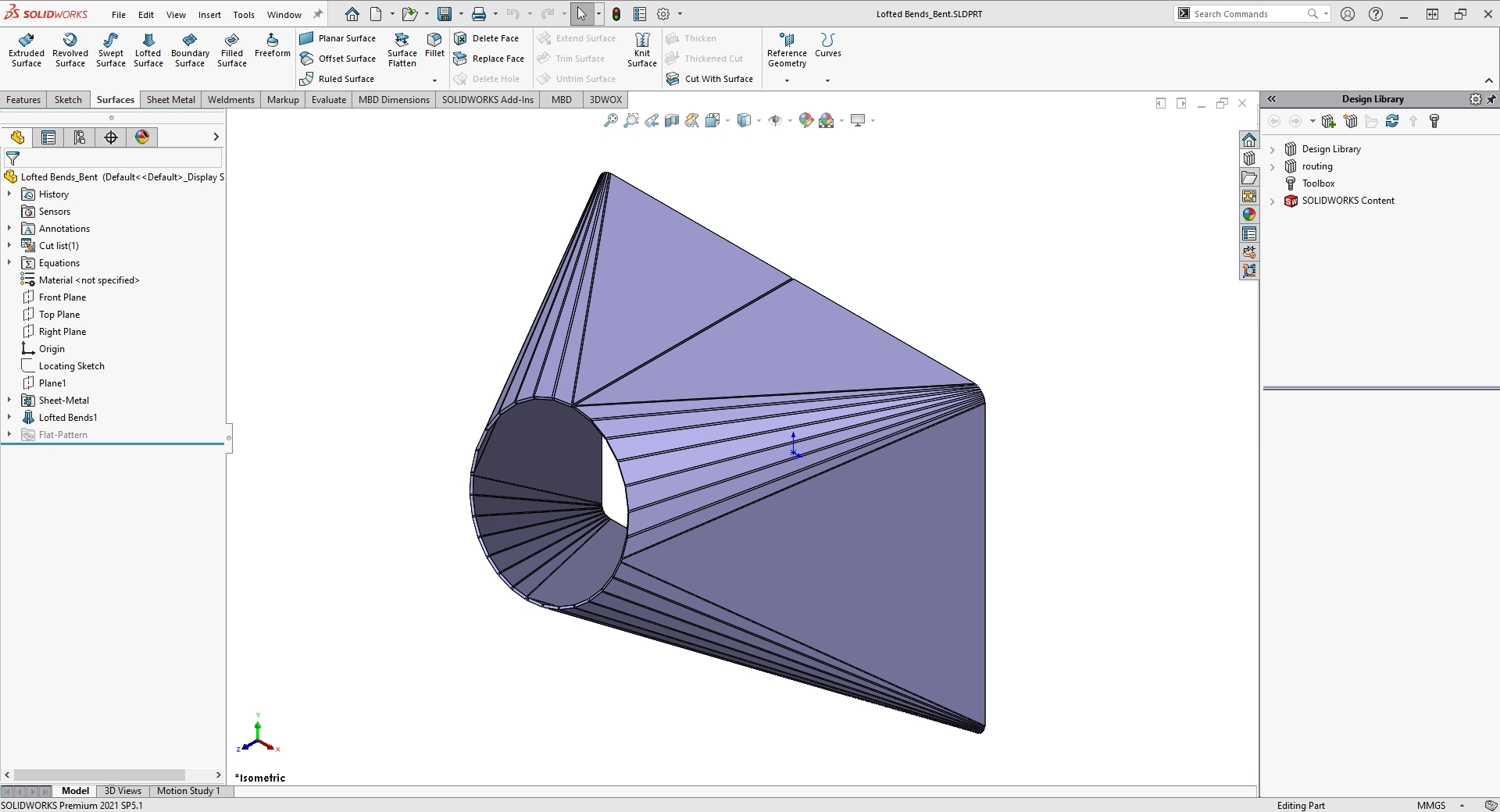 Εκπαίδευση SOLIDWORKS Sheet Metal