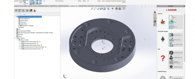 SOLIDCAM 2021 SP04 HOLE WIZARD